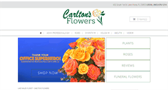 Desktop Screenshot of carltonsflowers.com